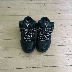 Puma Kids Black Graphic Sneakers